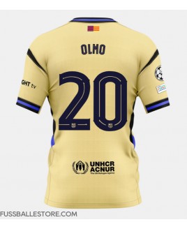 Günstige Barcelona Dani Olmo #20 Auswärtstrikot 2025-26 Kurzarm